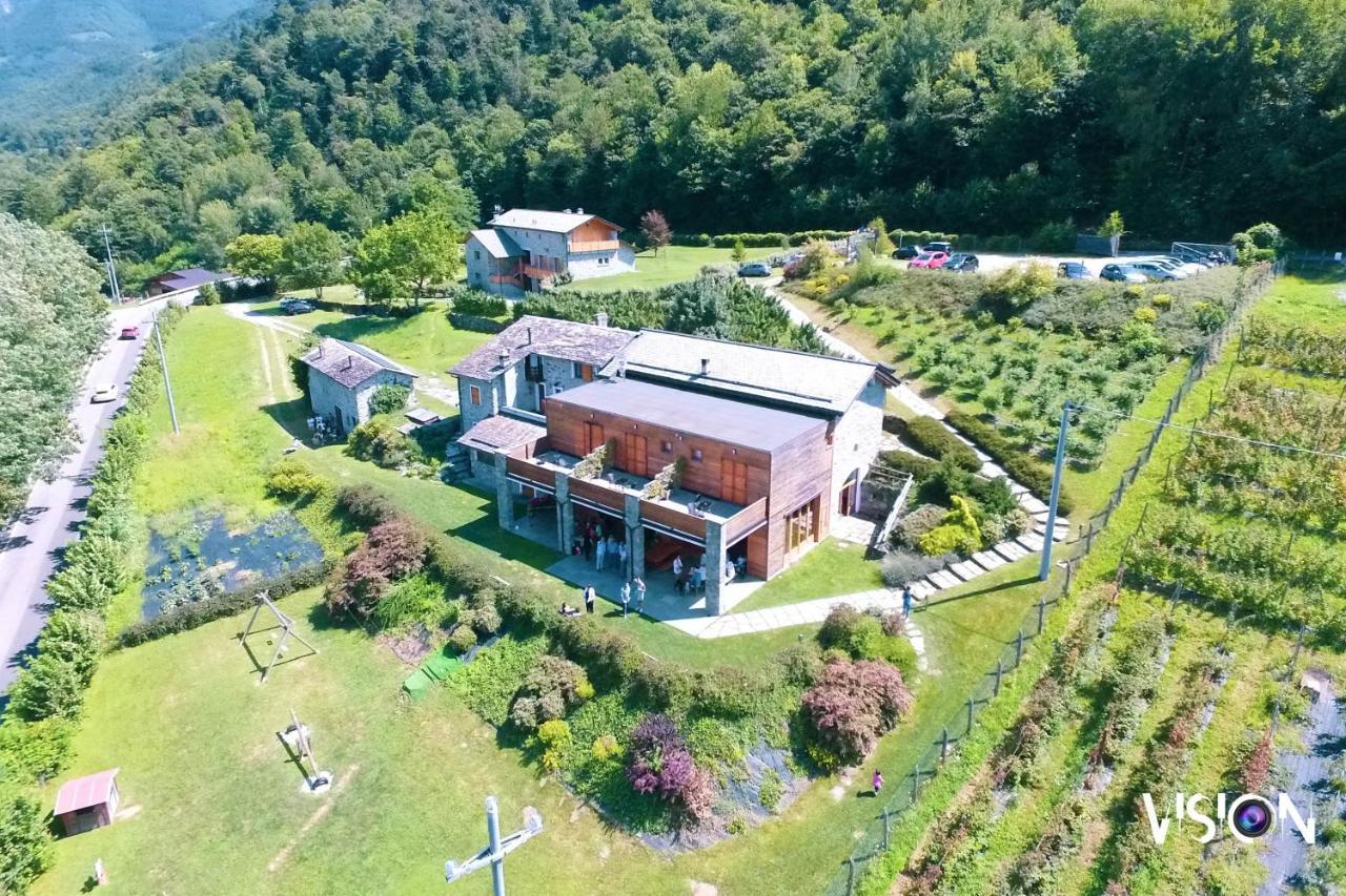 Agriturismo Ortesida Morbegno Bagian luar foto